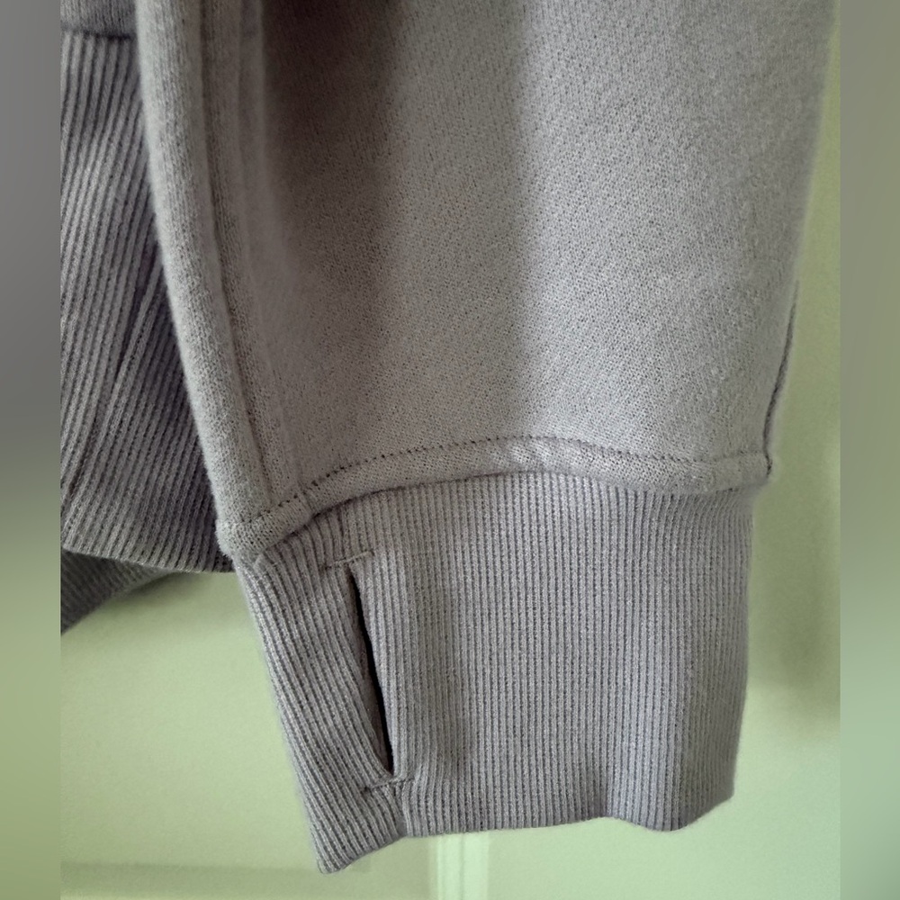 Lululemon Scuba Half Zip Pullover Lavender NWOT Oversized M/L Funnel Neck Pocket - Picture 6 of 6